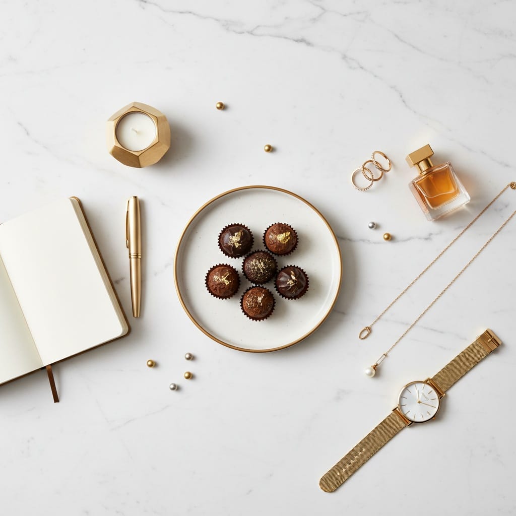 marble luxury flatlay 89265252