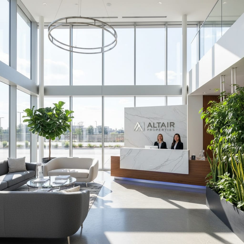 modern reception lobby 83477561