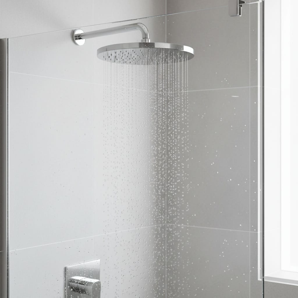 modern shower closeup 82558973
