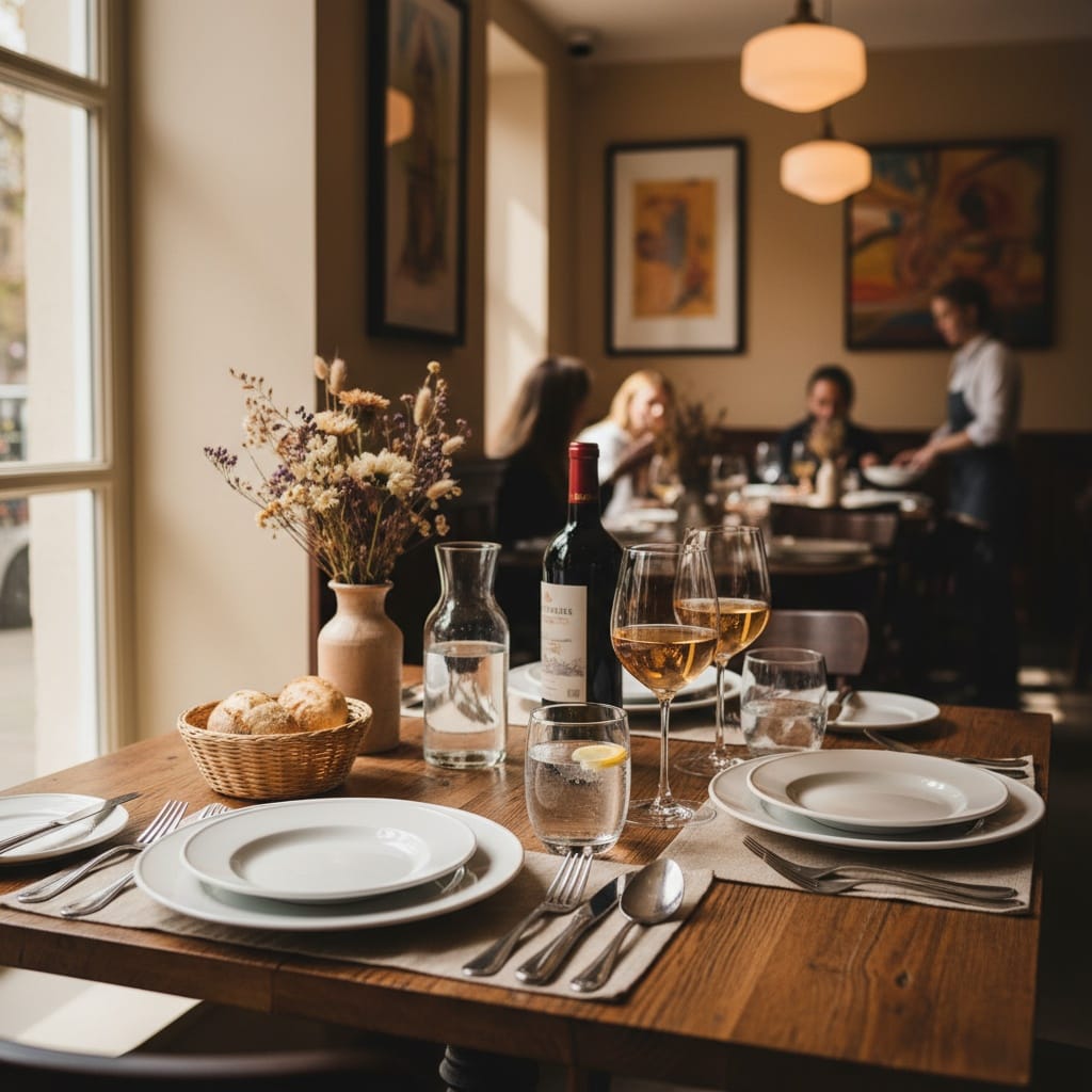 natural light table setting 81518558