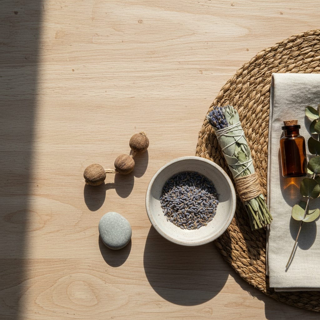 natural wood rustic flat lay 48497232