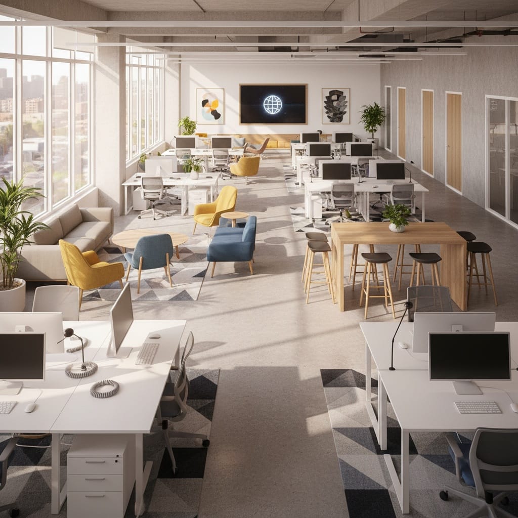 open workspace wide angle 27397490