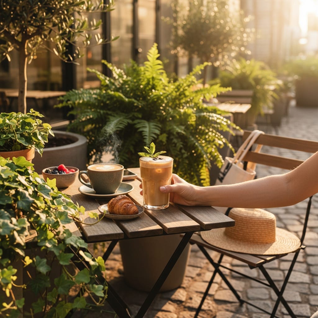 outdoor patio golden hour 20461203