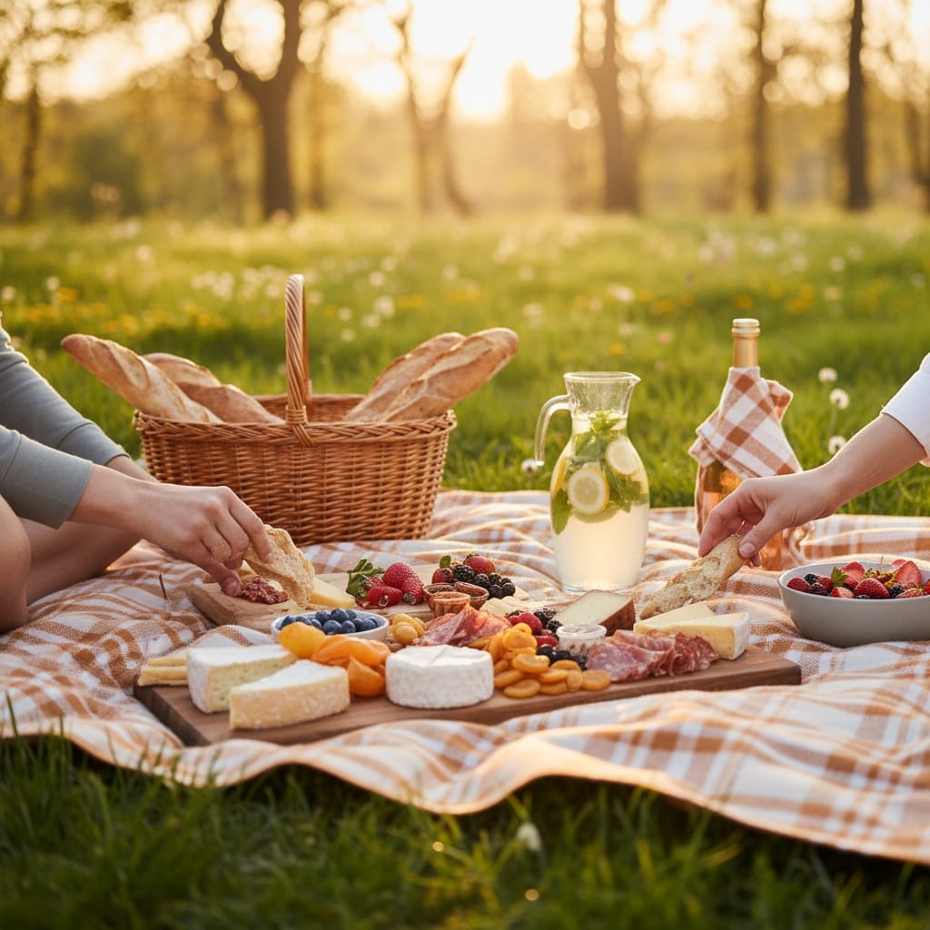 outdoor picnic natural light 85771298