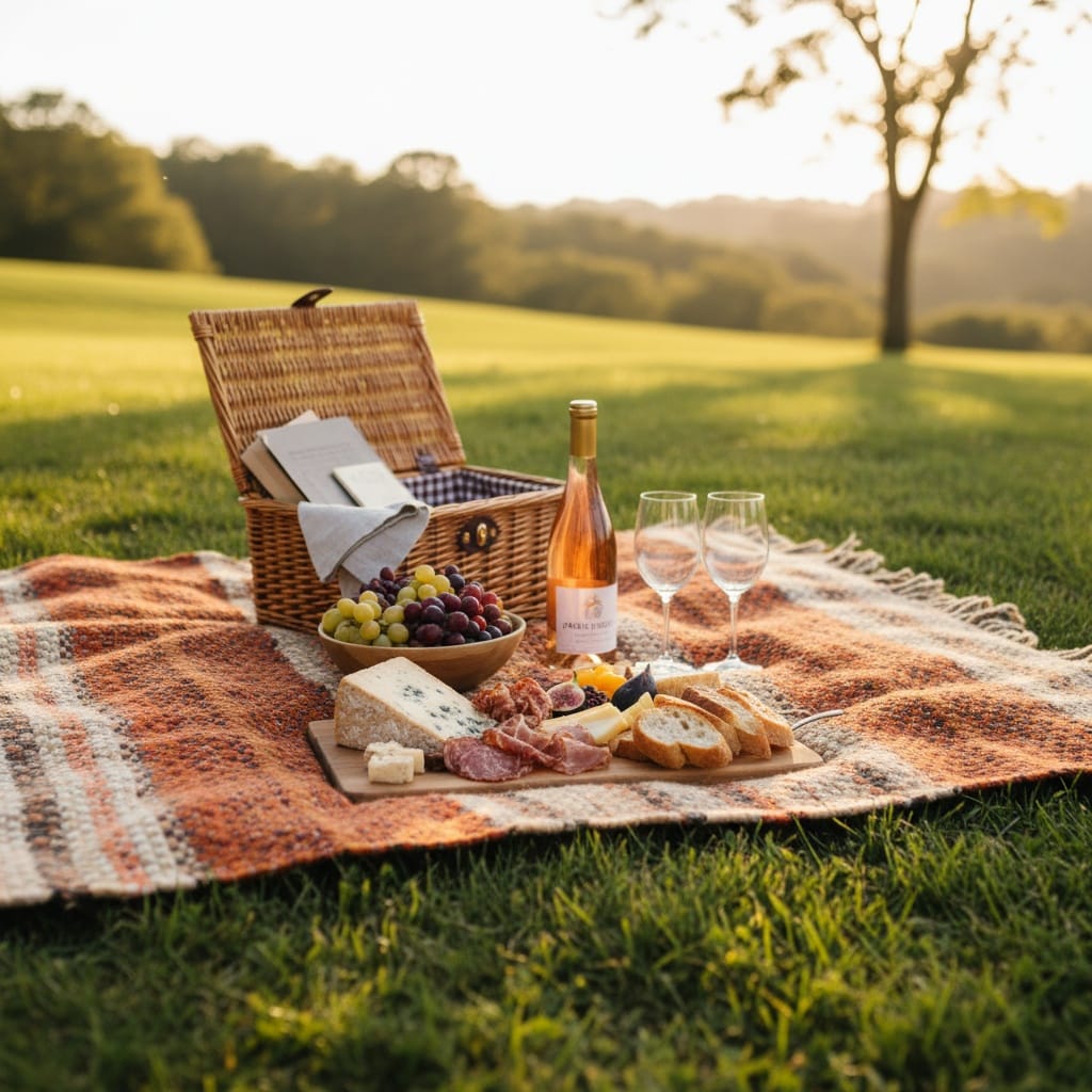 outdoor picnic natural light 97223794