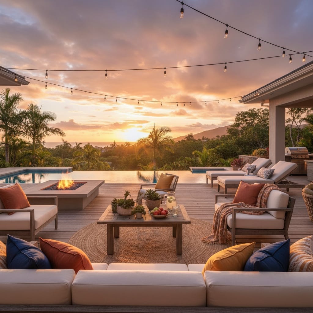 outdoor space golden hour 64499720