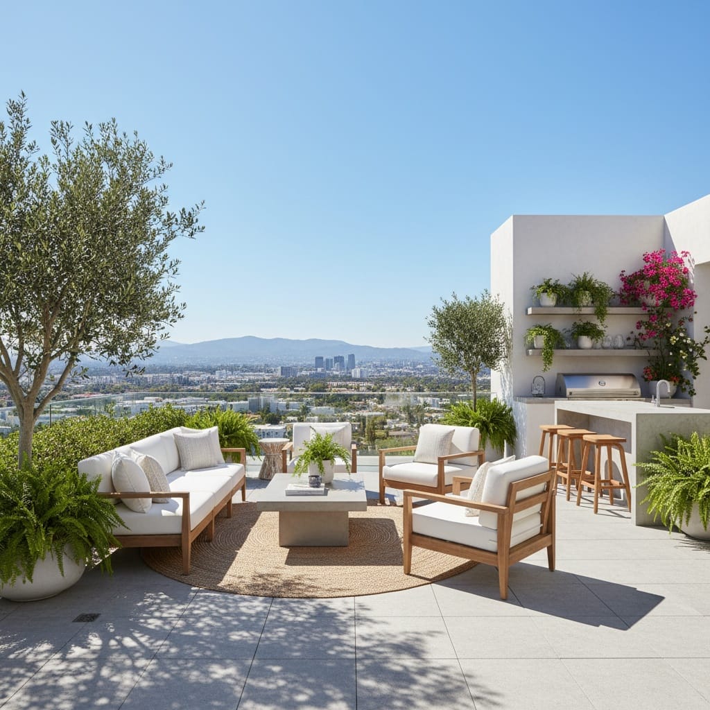outdoor space patio balcony 80063676