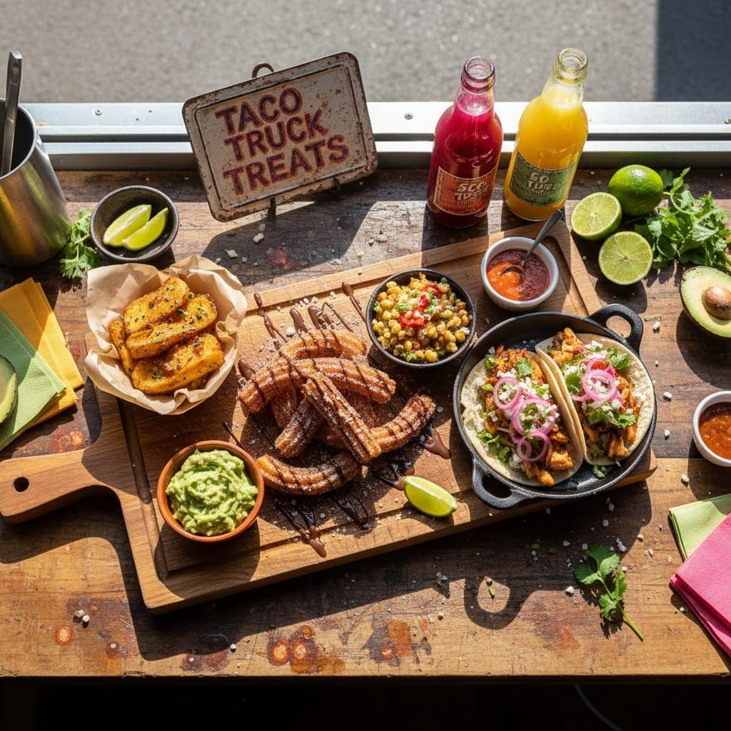 overhead flat lay menu 74657798