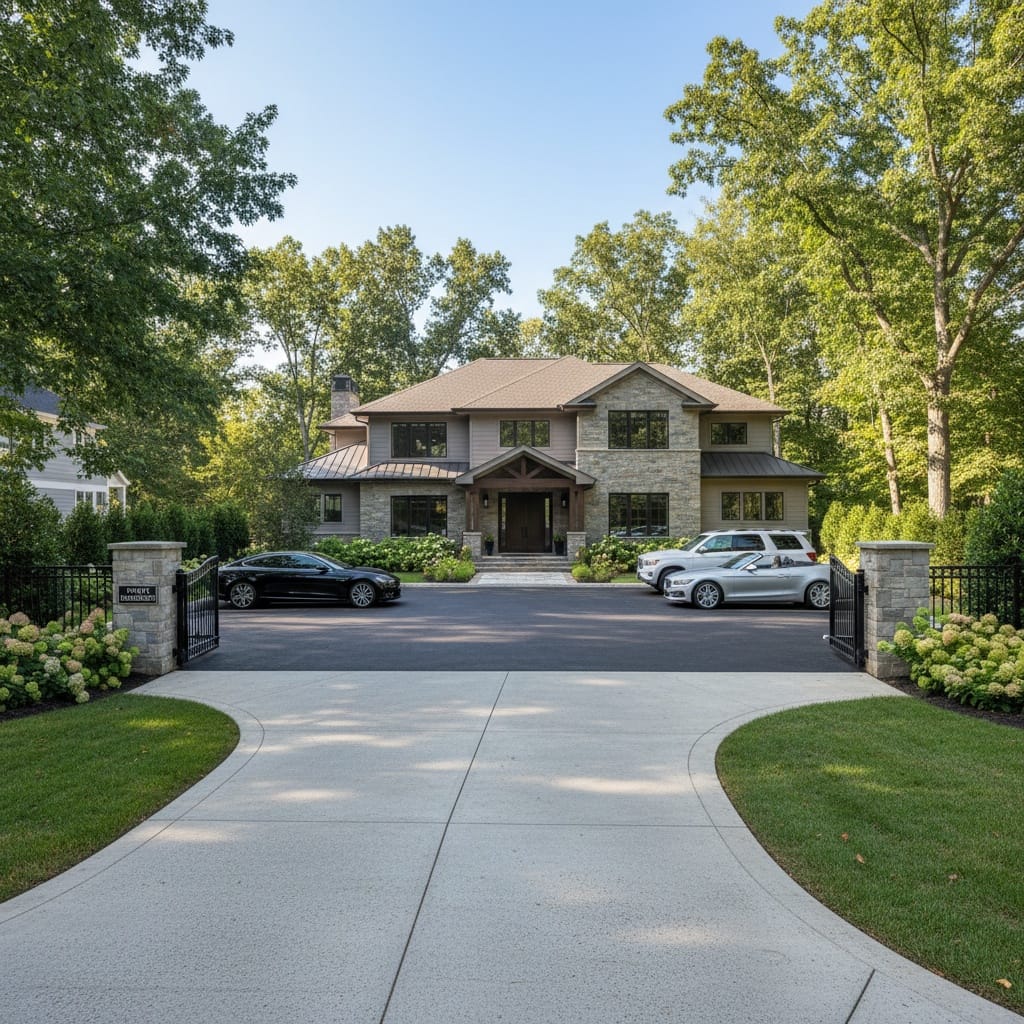 parking driveway access 44820598