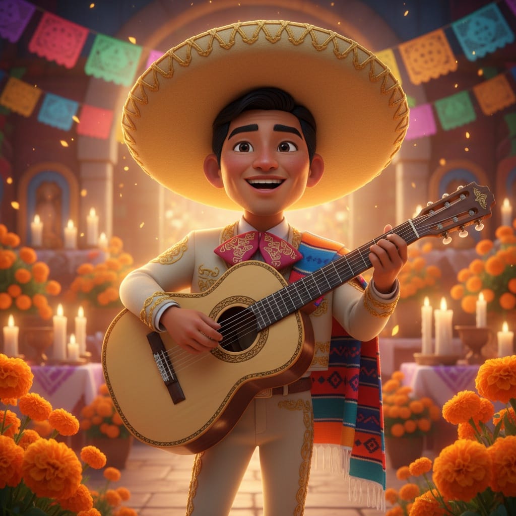 petite asian man coco day of dead musician 27296647