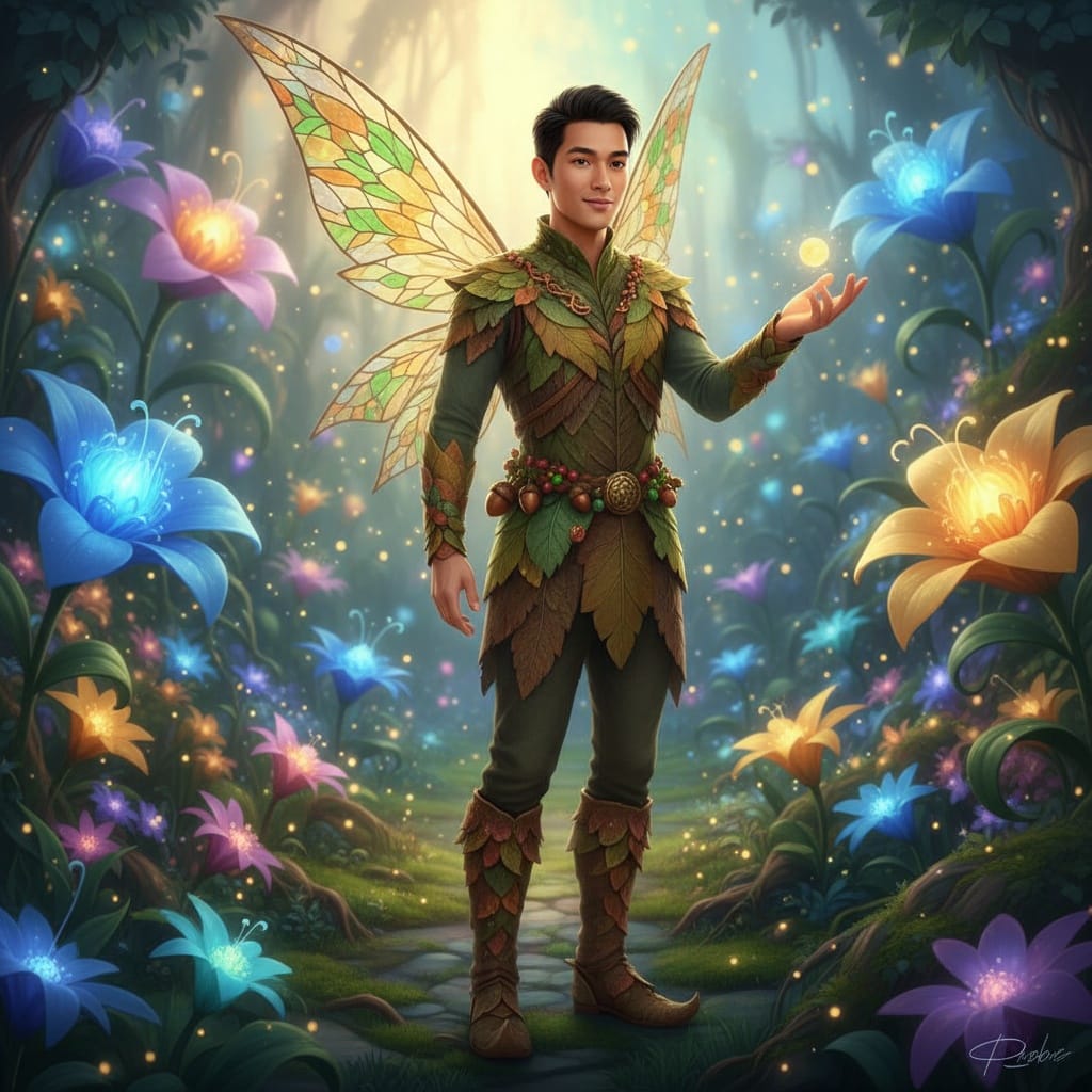 petite asian man pixie hollow fairy 97564741
