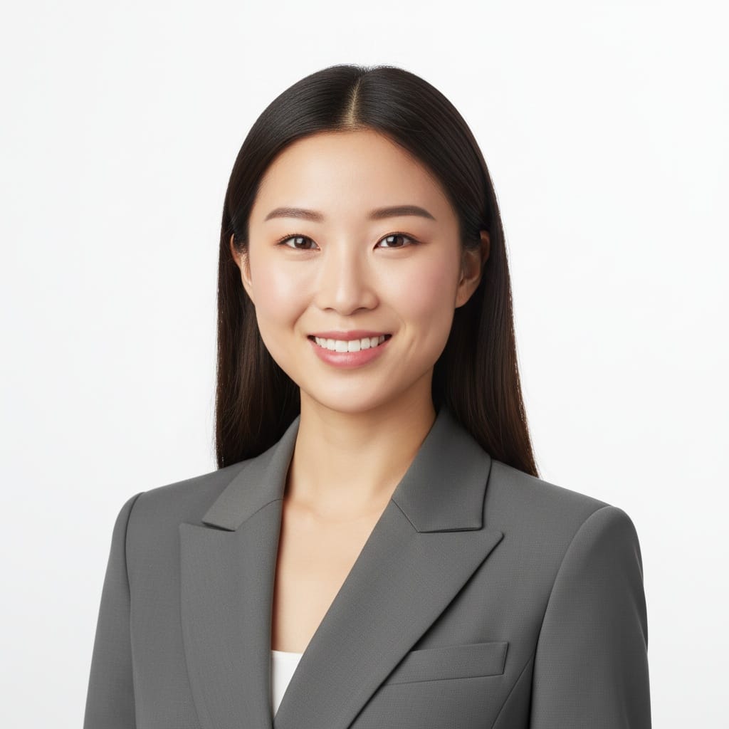 petite asian woman high key modern minimal 98246185