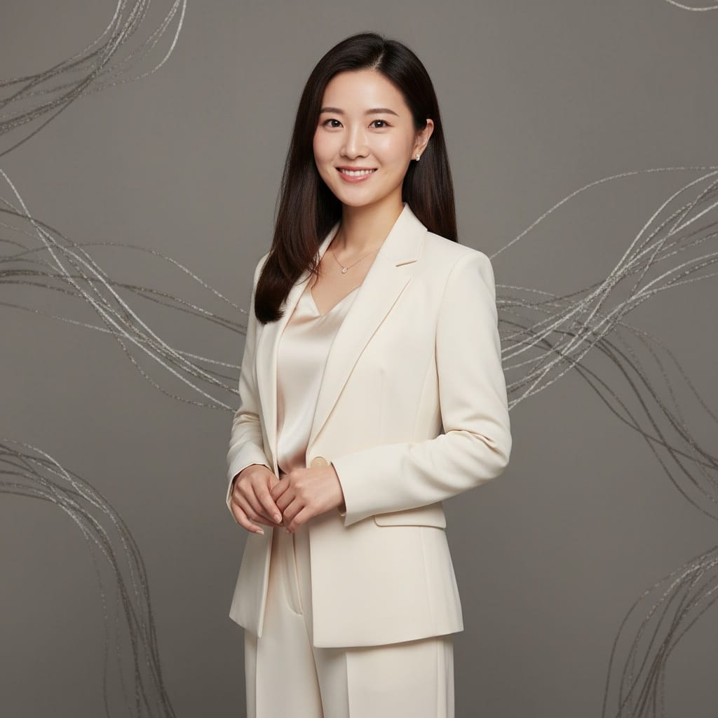 petite asian woman studio professional portrait 70554244