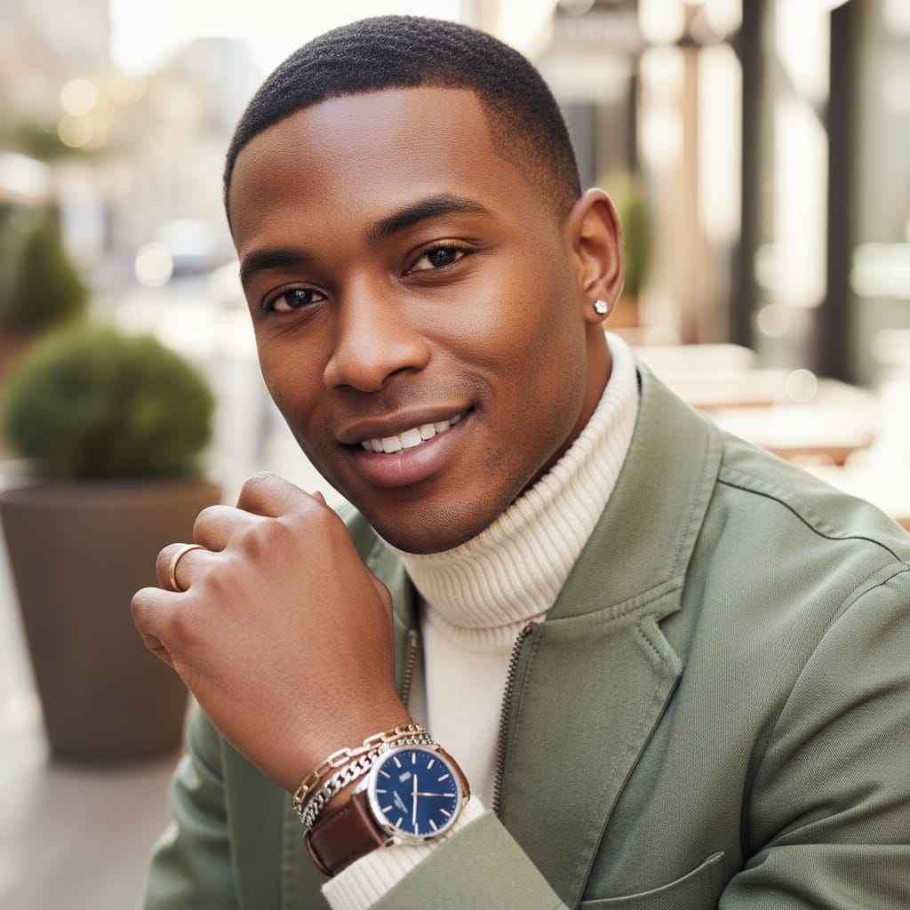 petite black man close up outfit details 10283513
