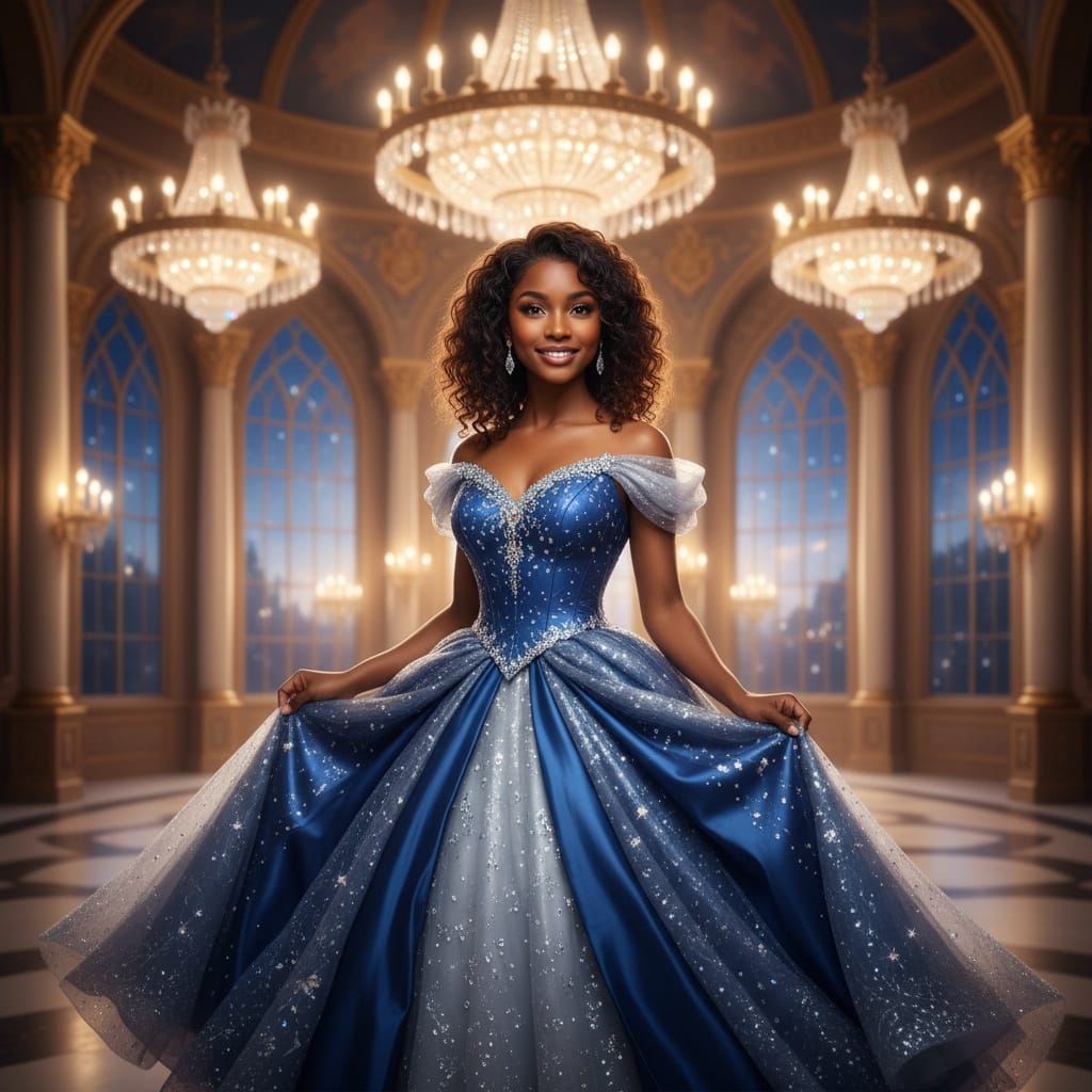 petite black woman classic disney princess 79581563