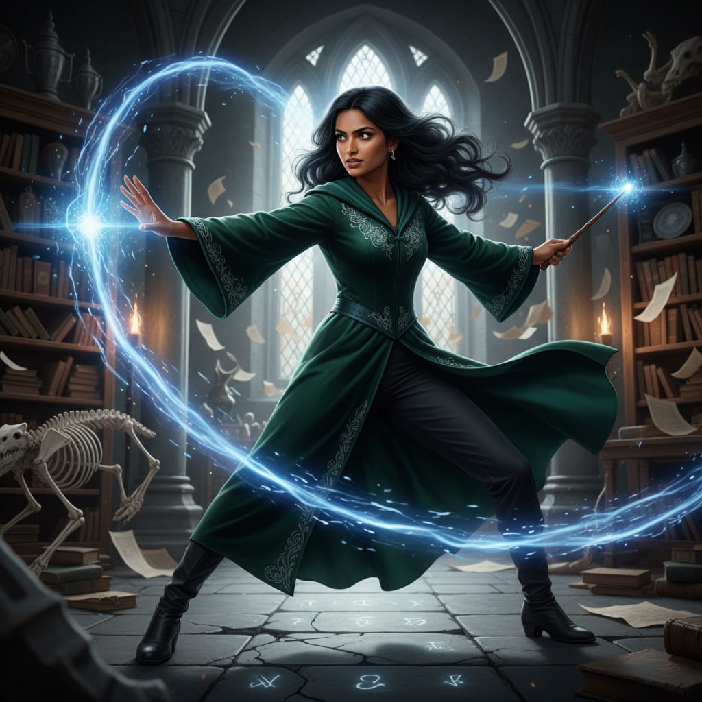 petite indian woman defense against dark arts 69762476