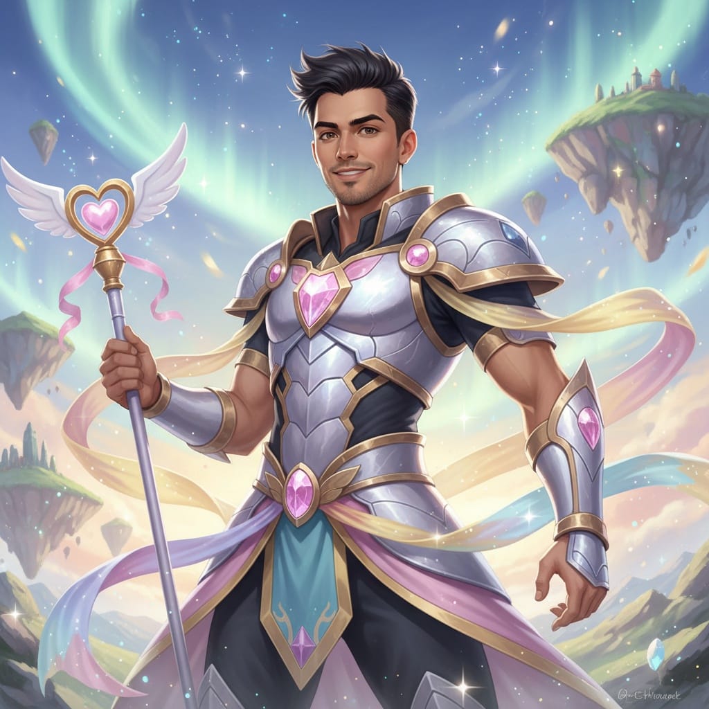 petite latino man magical girl transformation 24190662