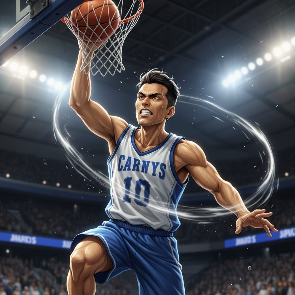 petite latino man sports anime action 51369658