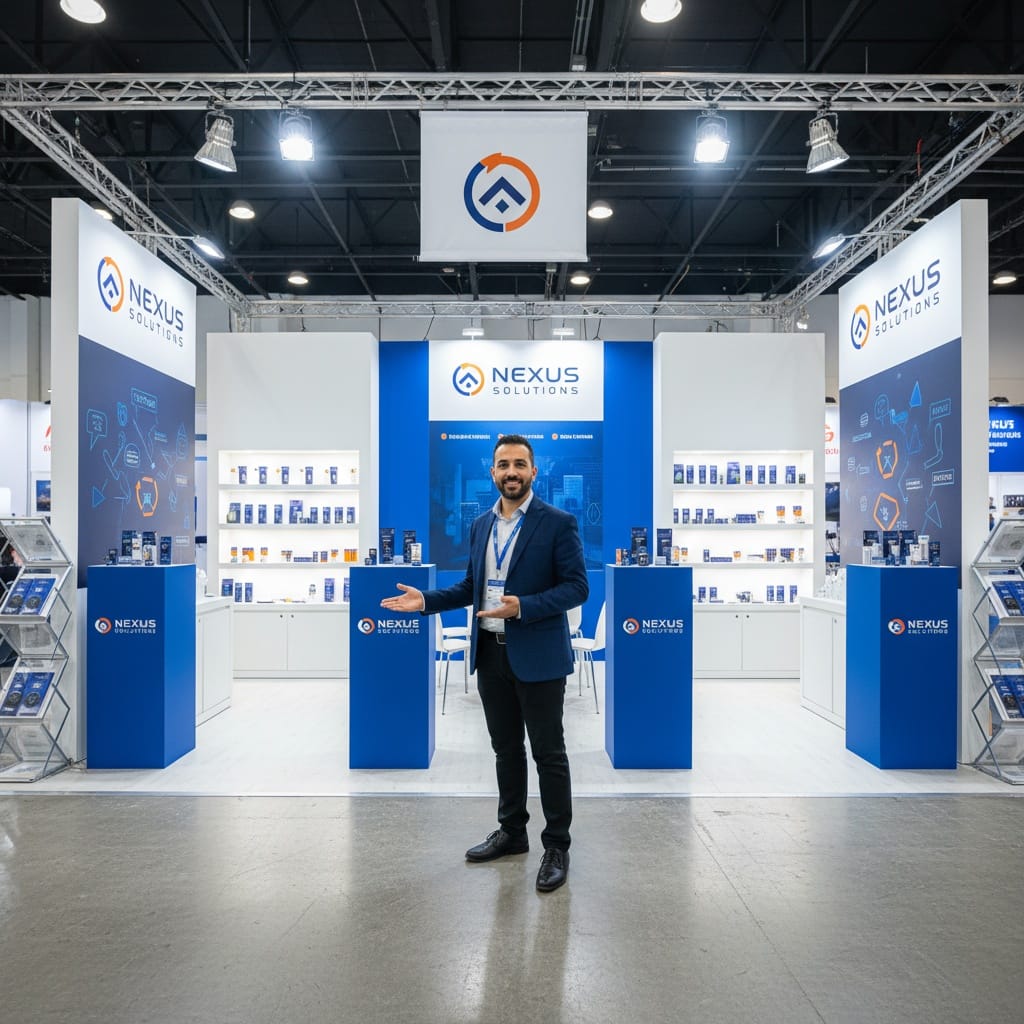 petite middle_eastern man wide angle booth overview 55445205