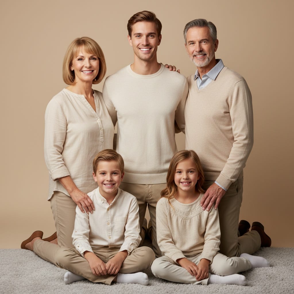 petite white man classic studio neutral background 23416484