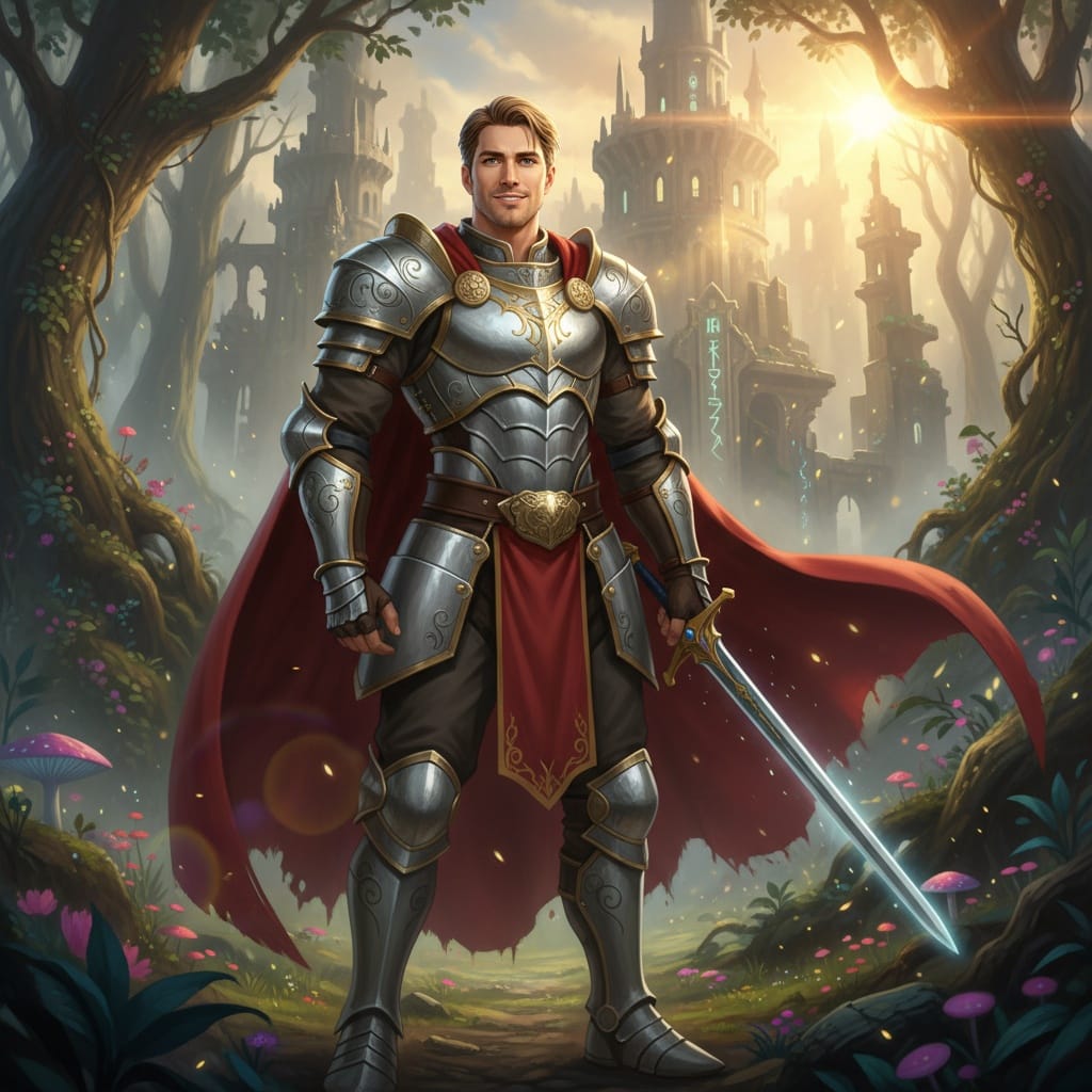 petite white man fantasy warrior outdoor 75892122