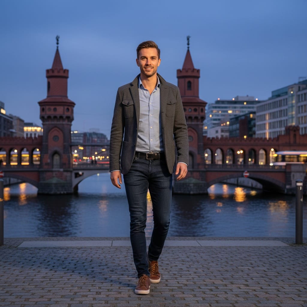 petite white man oberbaum bridge wide 24850930