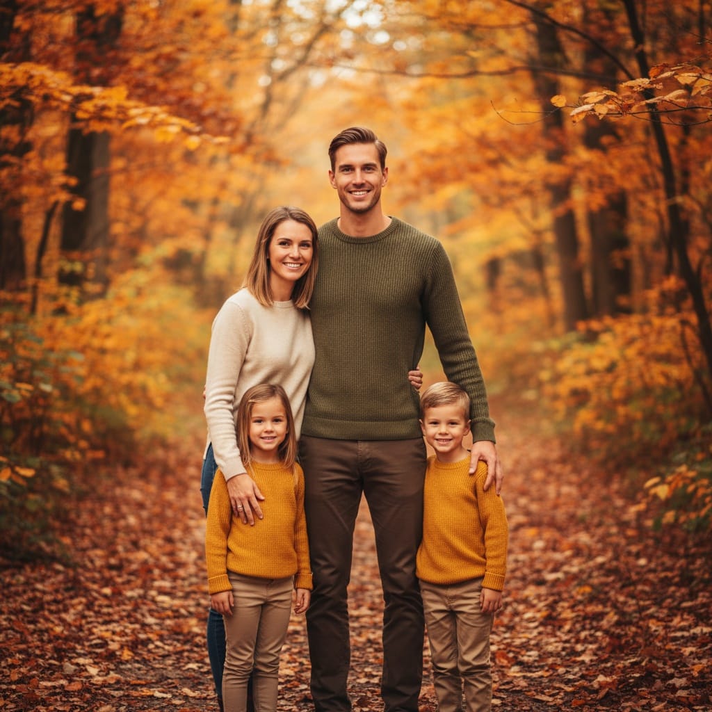 petite white man outdoor fall autumn colors 22290717