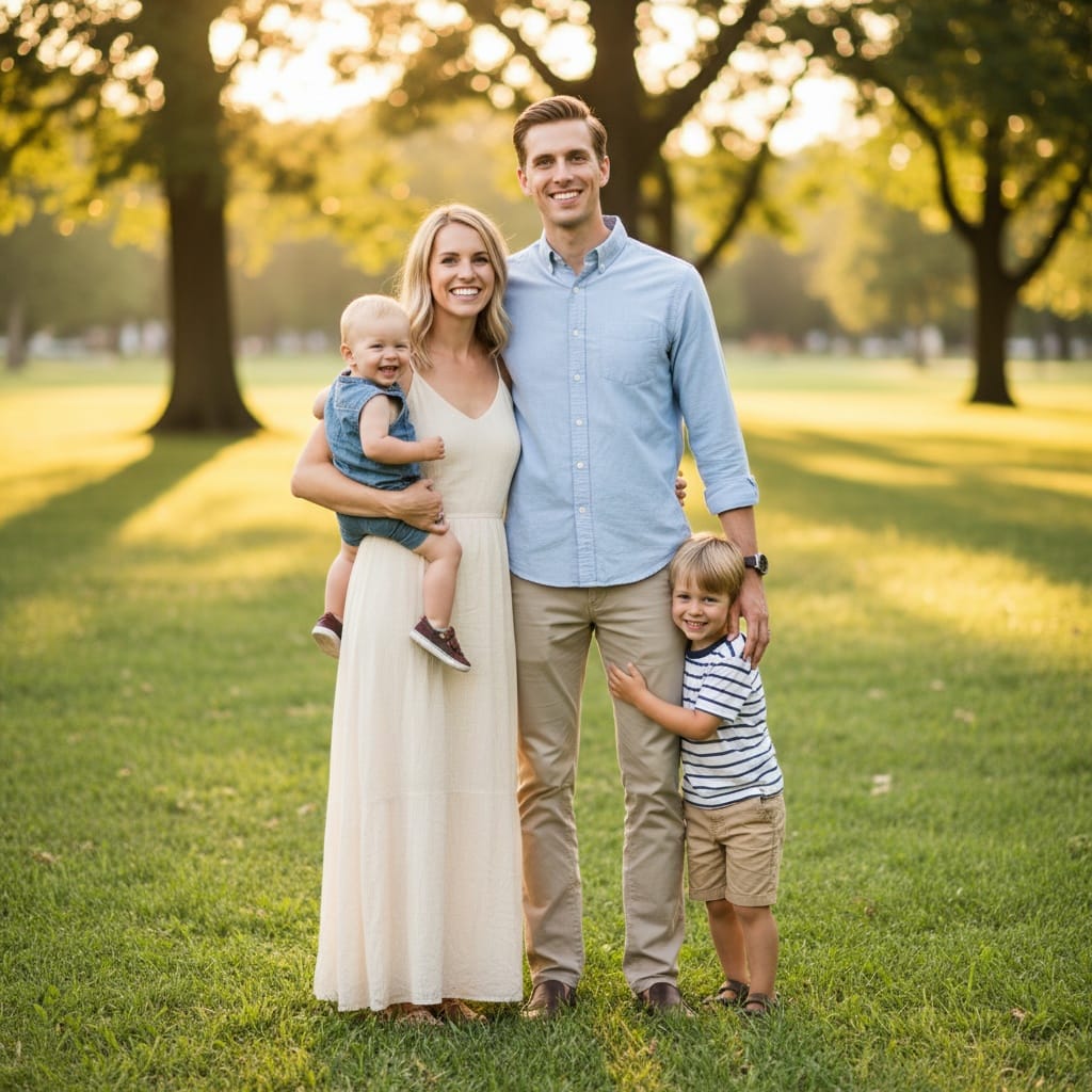 petite white man outdoor golden hour park 19300346