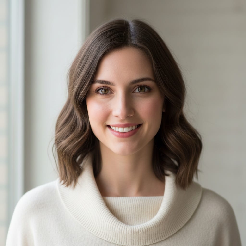petite white woman casual approachable headshot 45530822