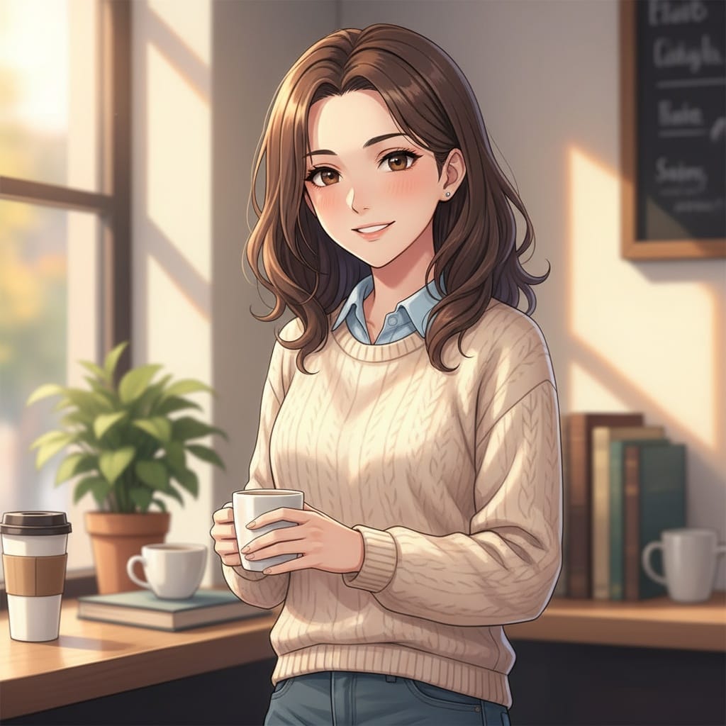 petite white woman slice of life casual 62500782