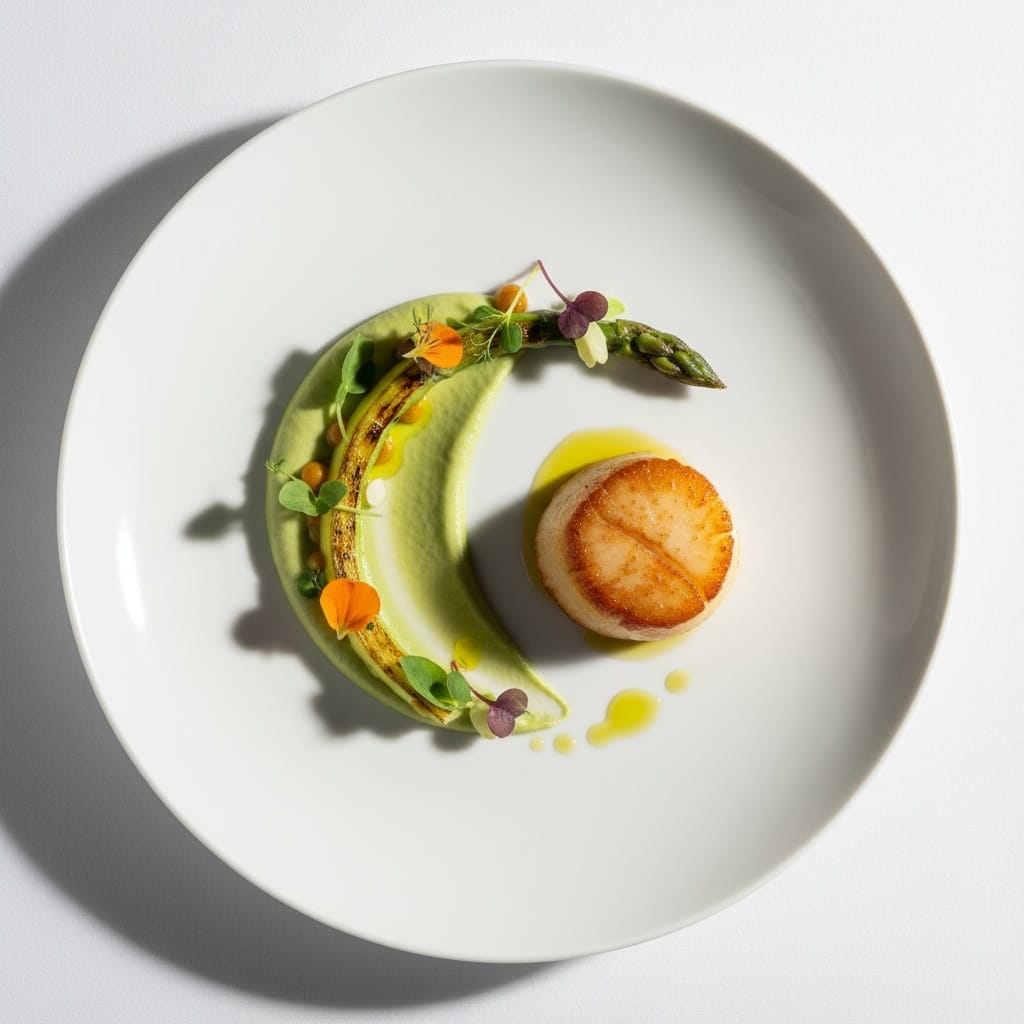plated elegant fine dining 54519185