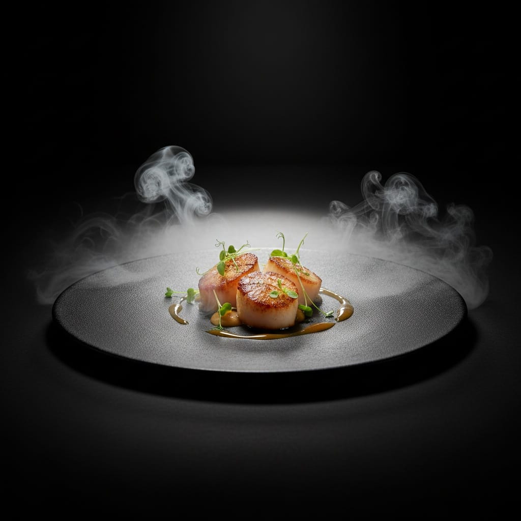 plated presentation dark mood 16940017