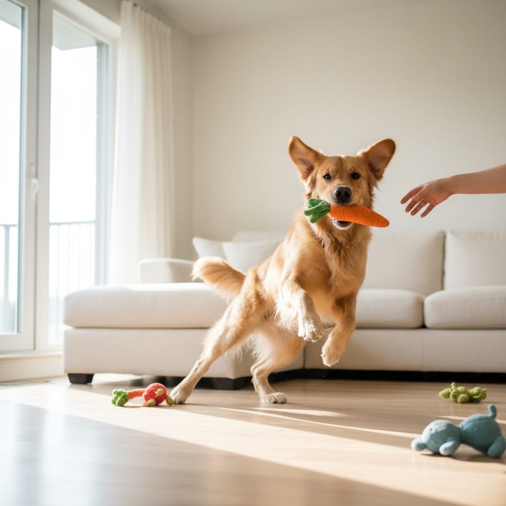 playful toy interaction 19208341