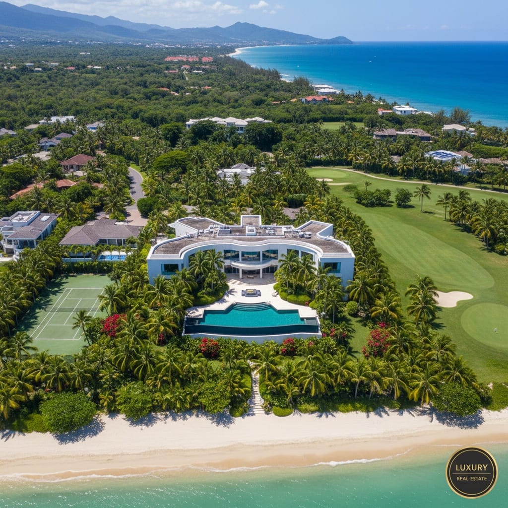 plus_size asian man aerial property overview 98170660
