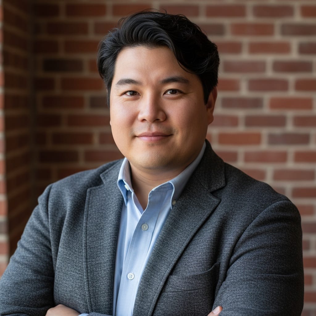 plus_size asian man brick wall modern 45653269