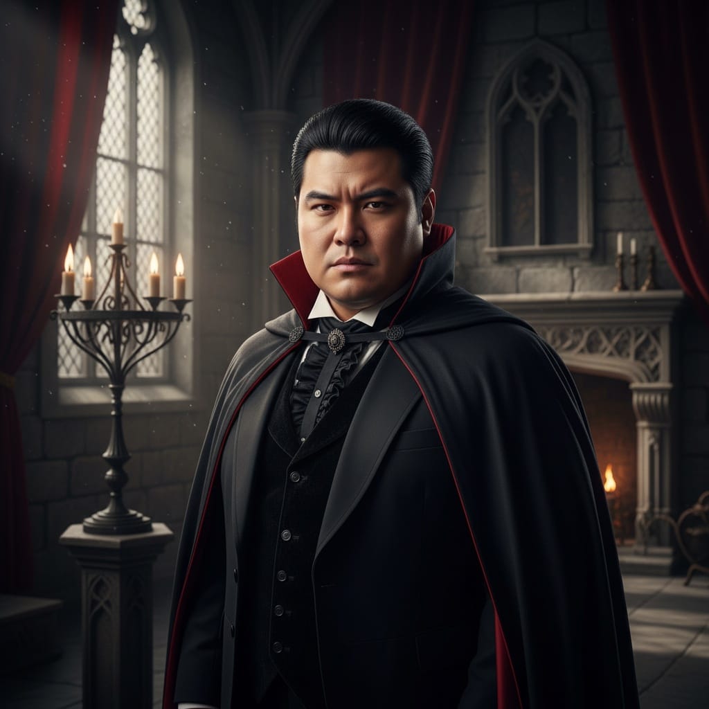 plus_size asian man classic vampire portrait 74723158
