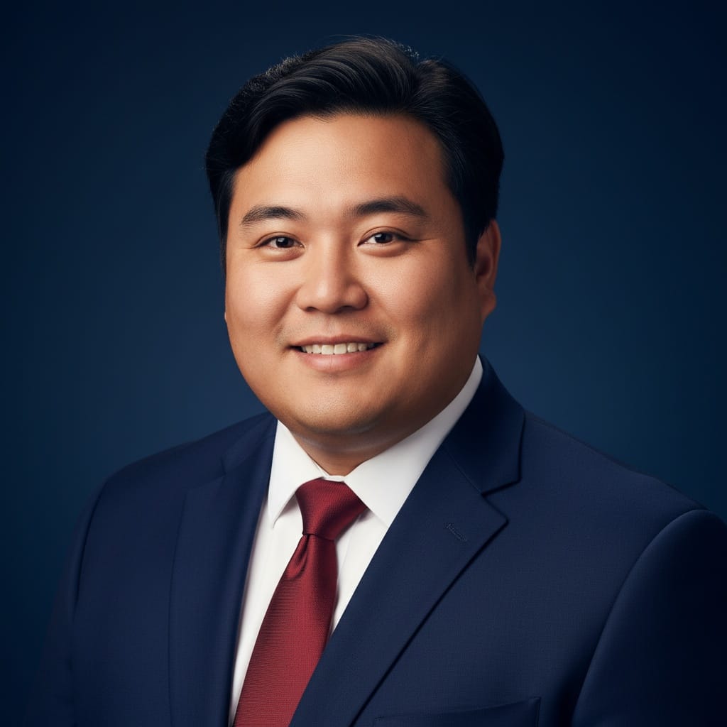 plus_size asian man navy blue corporate 74435430