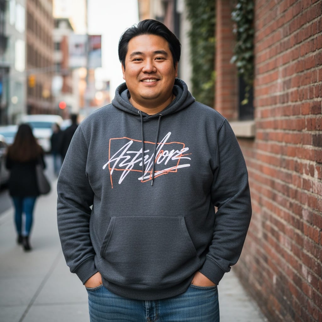 plus_size asian man urban street style casual 37479216