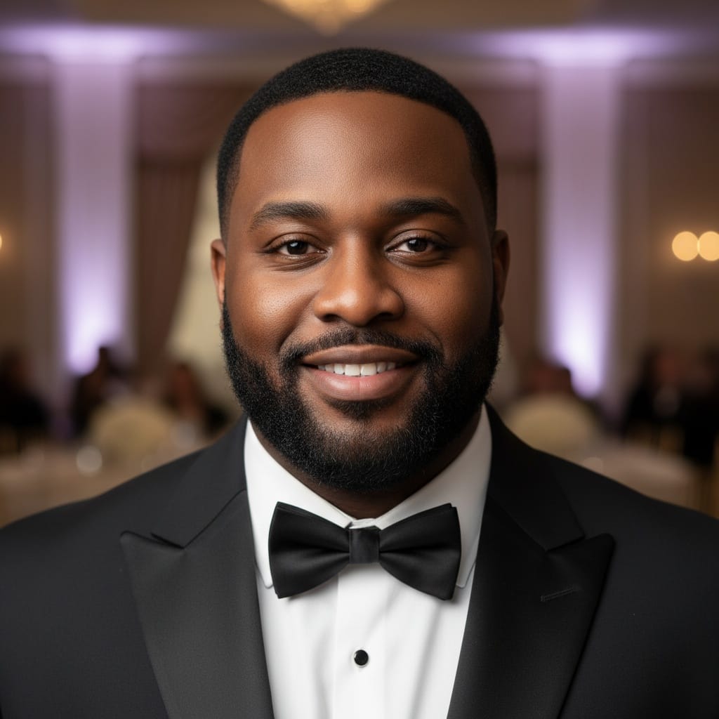 plus_size black man elegant product closeup 96574805
