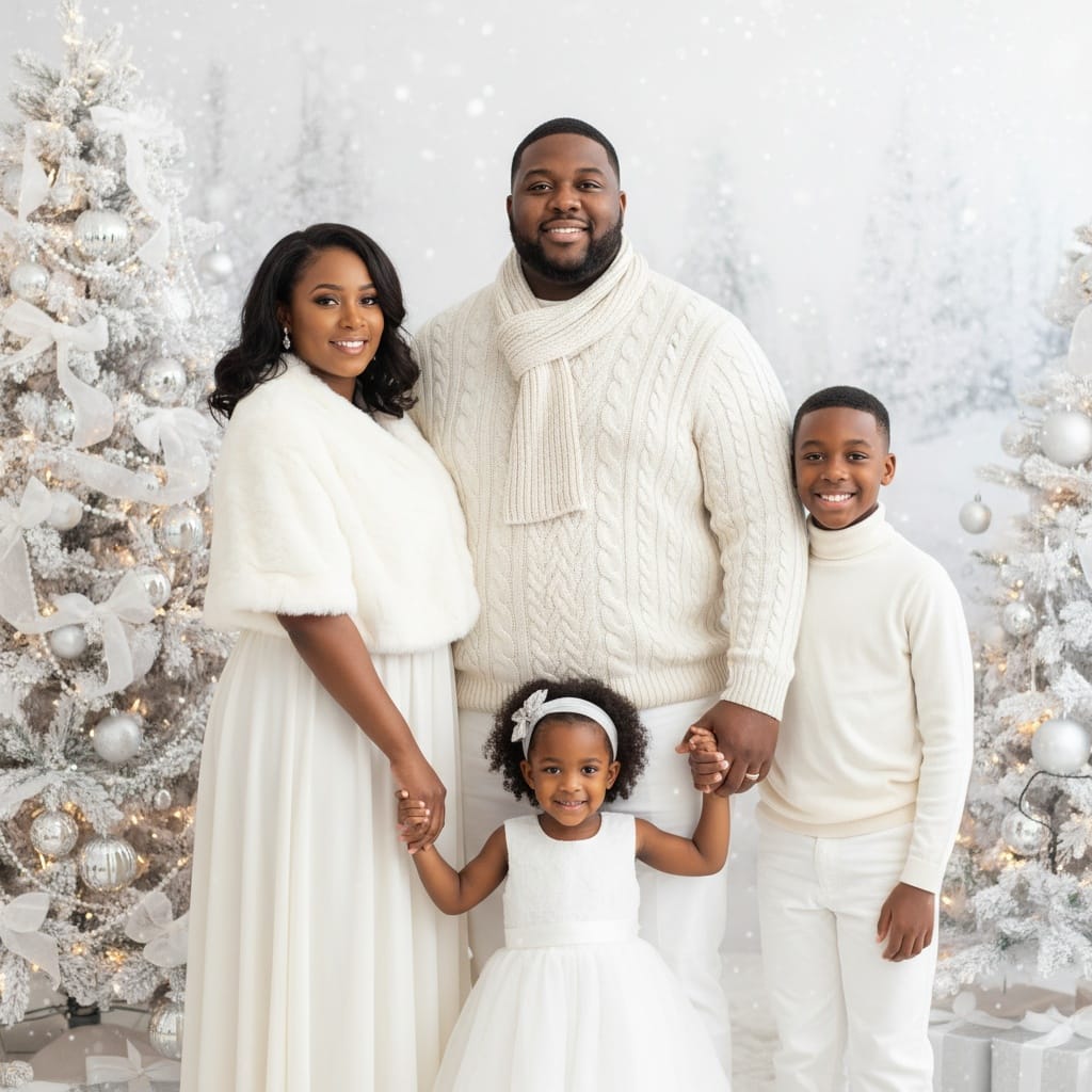 plus_size black man white winter wonderland 85836319