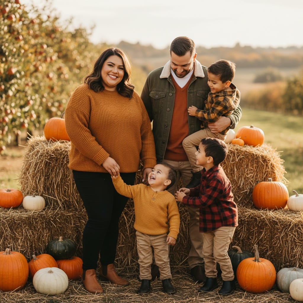 plus_size latino woman outdoor harvest scene 38645552