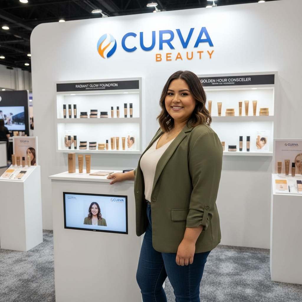 plus_size latino woman three quarter booth angle 51450256