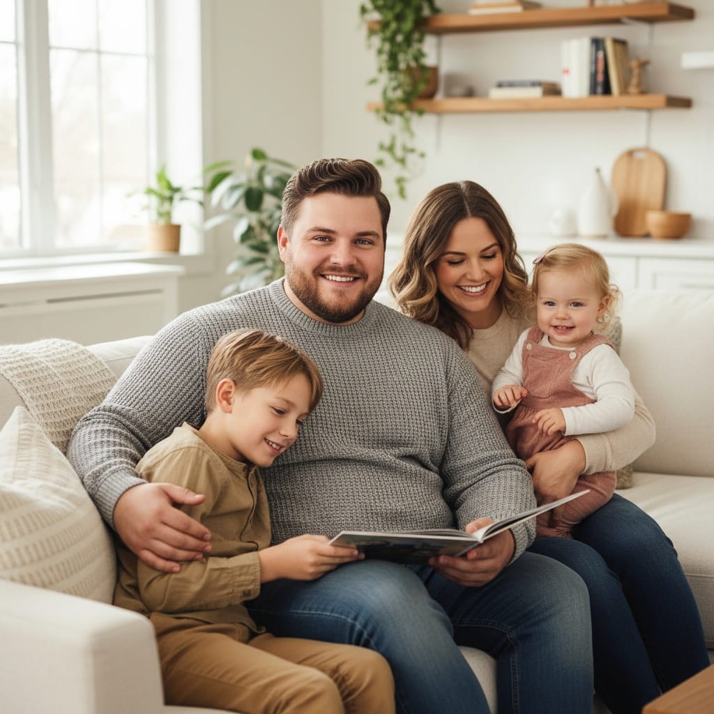 plus_size white man cozy living room couch 82715710