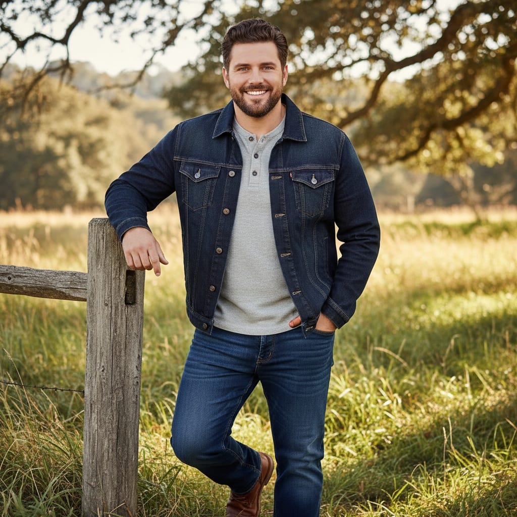 plus_size white man outdoor denim campaign 50748625