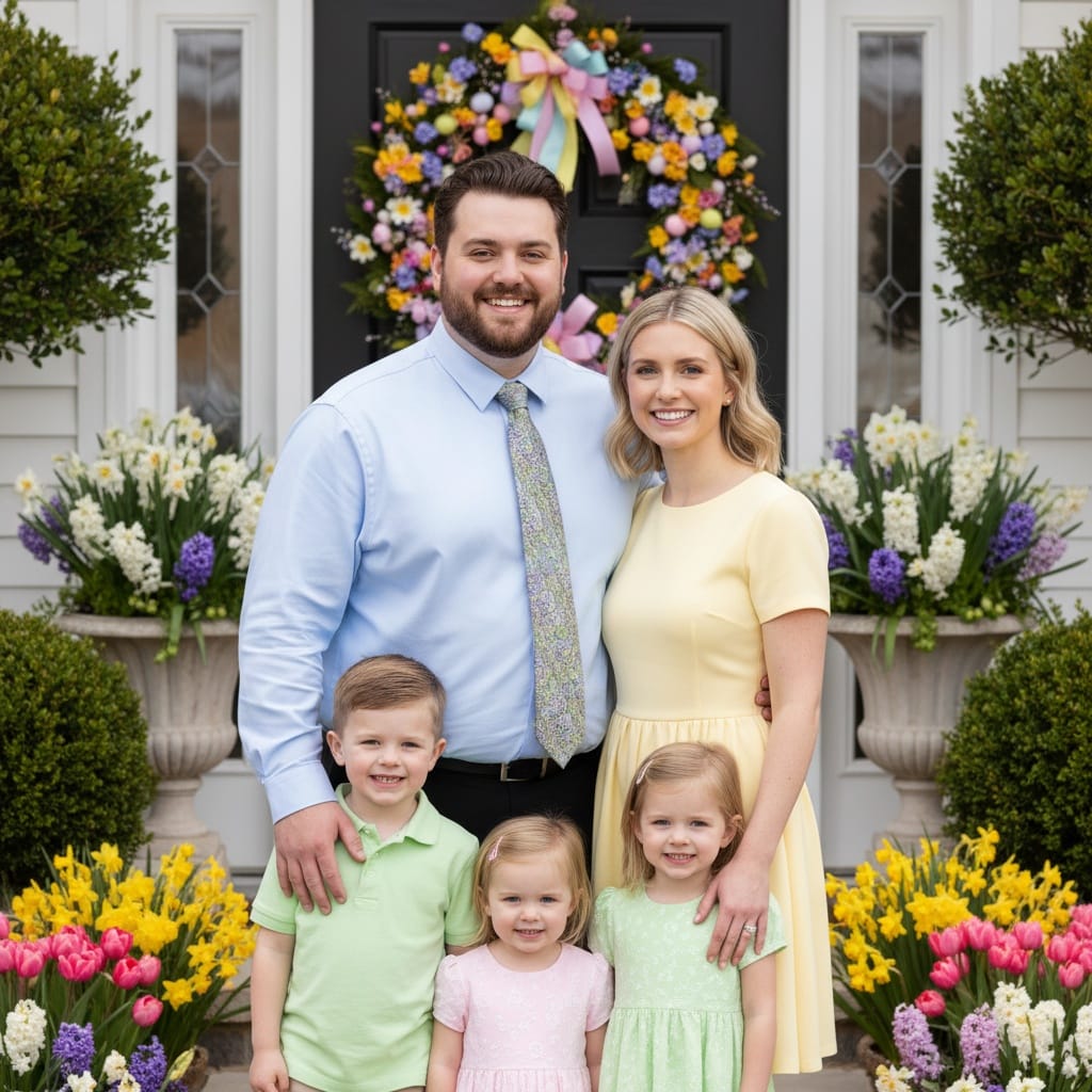 plus_size white man spring doorway formal 97007670