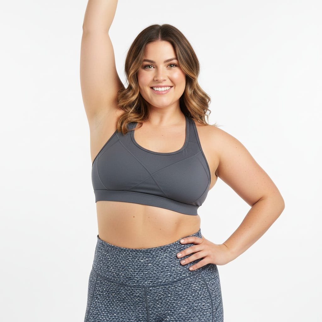 plus_size white woman studio active wear fitness 60470184
