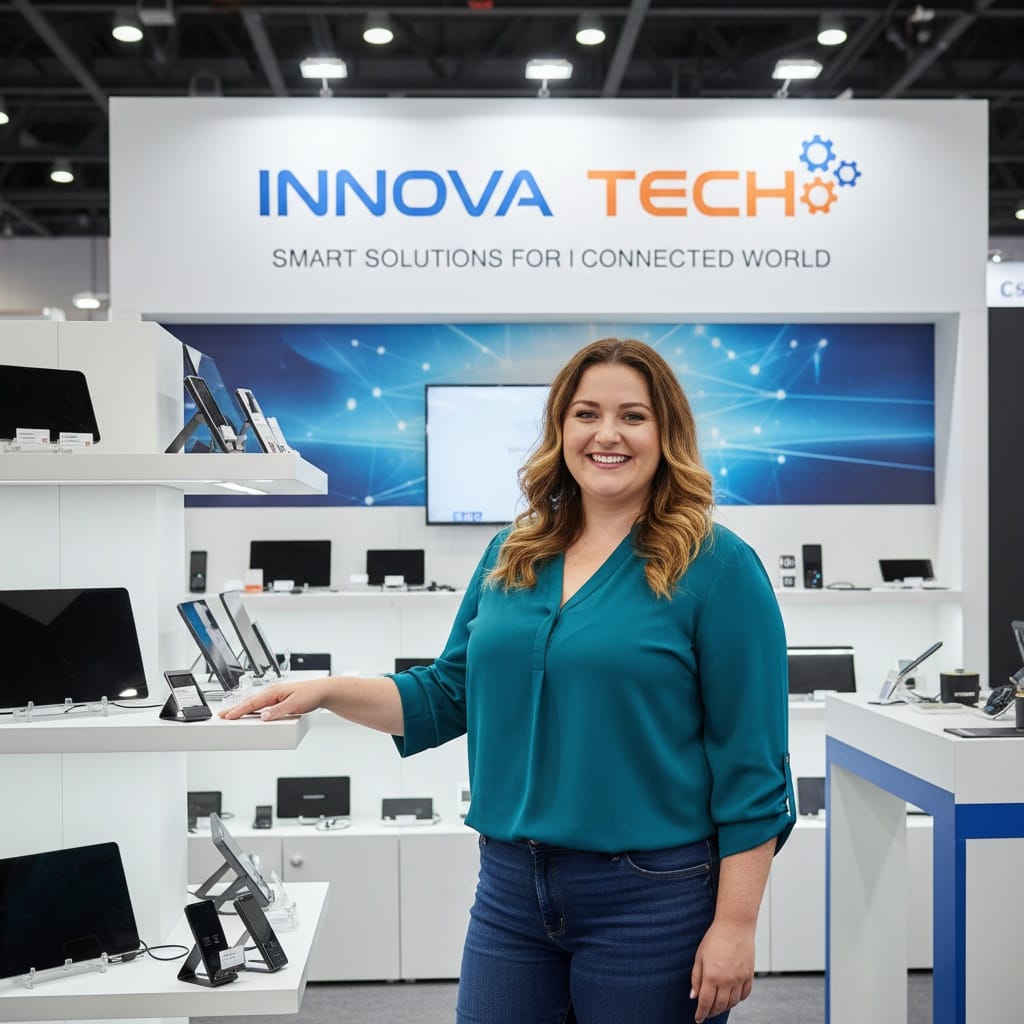 plus_size white woman wide angle booth overview 49179985