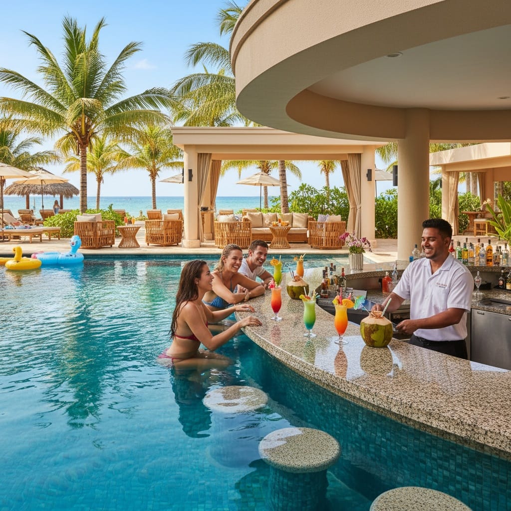 poolside bar social area 92148528