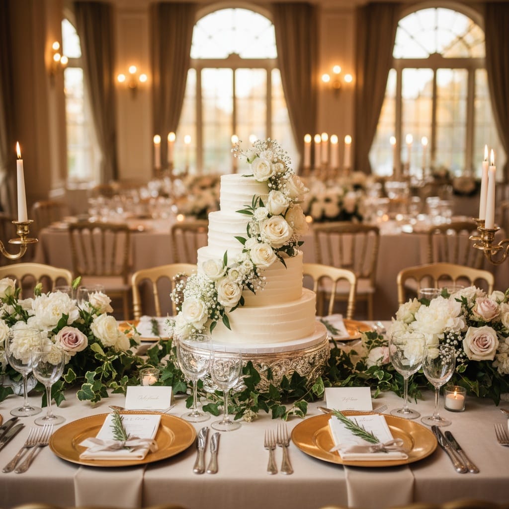 reception table styled setting 15135772
