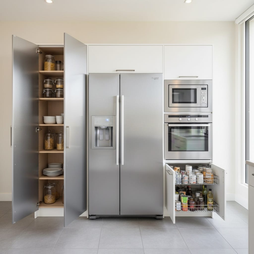 refrigerator and pantry 45790824
